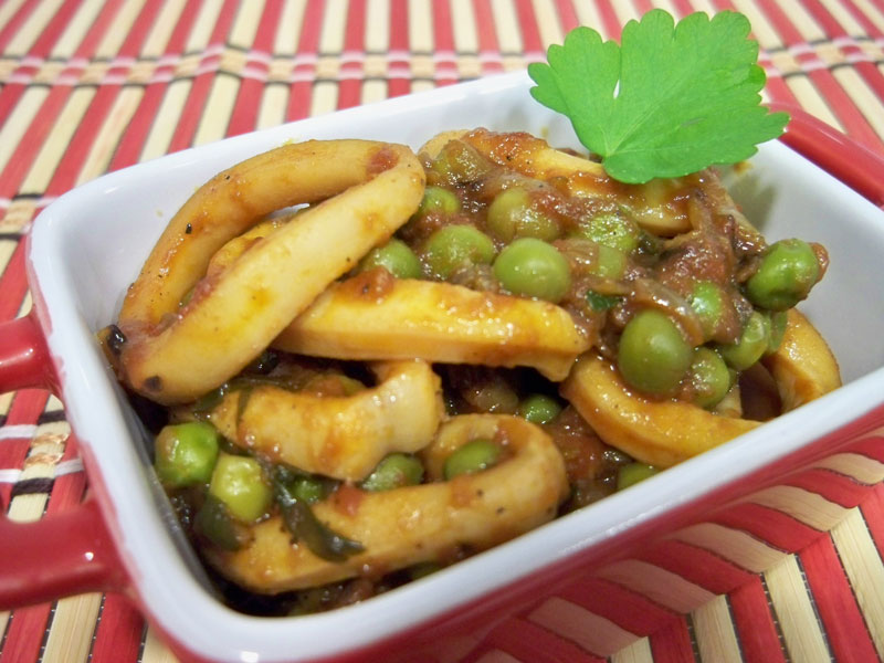 5 cenas riquísimas para adelgazar sin darte cuenta 5 Moncloa ✅【Calamares con guisantes 】 Receta FÁCIL